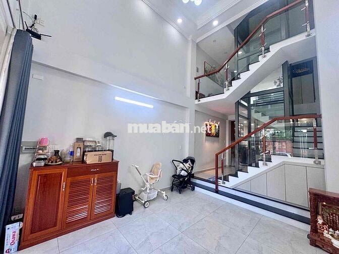 NHÀ ĐẸP 5 TẦNG ĐƯỜNG NHỰA 10M2 - Đ TÔ NGỌC VÂN GV DT 74m2, GIÁ 7,3 TỶ