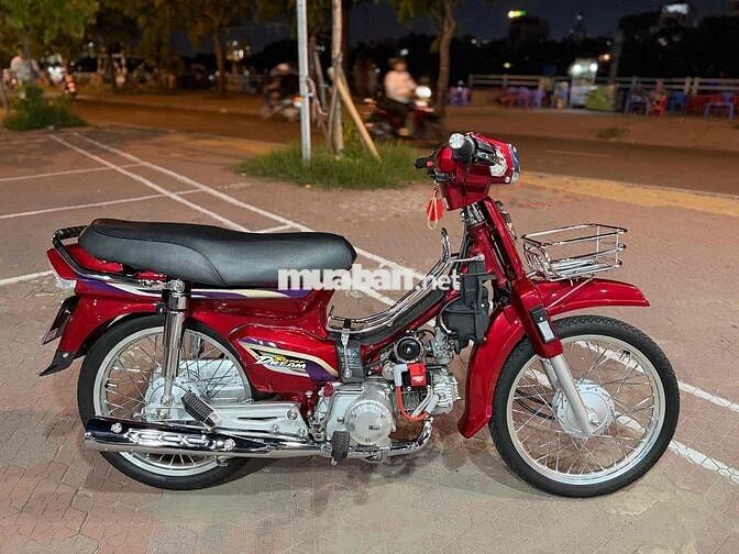 Honda Super Dream Đỏ Candy dọn đồ xịn xé bịch 9c