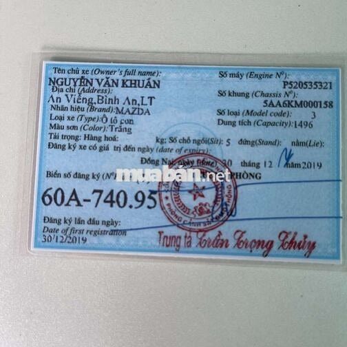 Mazda Mazda 3 2019 Trắng 41726 km