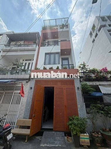 Cho thuê nguyên căn 5pn6wc, sẵn nội thất, Hxh Nguyễn Văn khối p11 GV