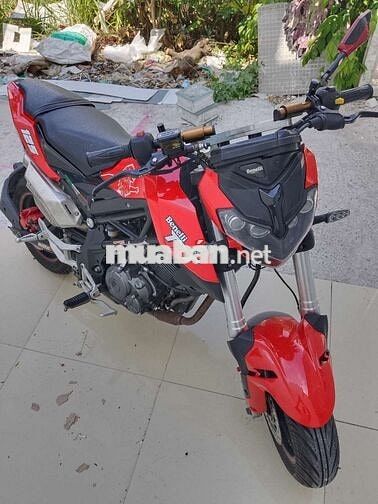 Benelli TNT 125 Đỏ Êm ru Sáng bóng