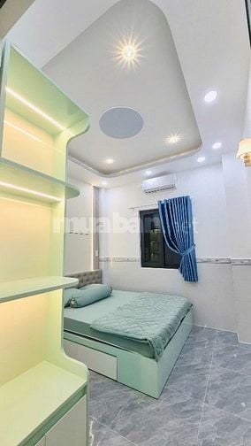 NHÀ MỚI XÂY 4 TẦNG, SÁT BÊN MẶT TIỀN HƯNG PHÚ P10 Q8