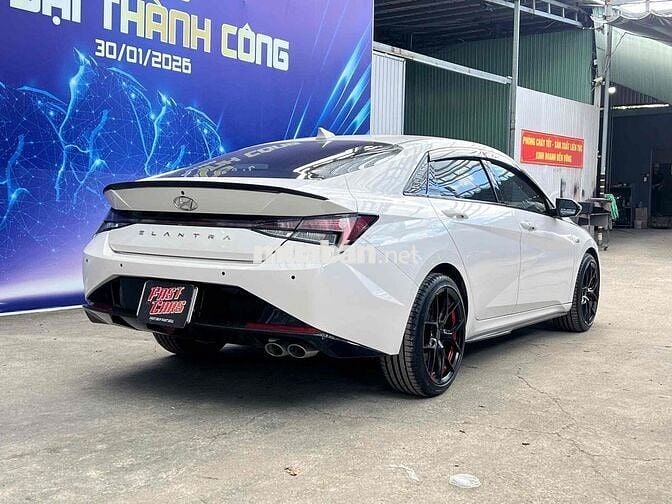Hyundai Elantra Nline 2022 Trắng 66.000 km