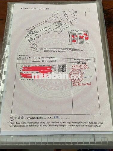 Nhà bán mặt tiền đường Nguyễn Văn Bảo. Đại học Công nghiệp 