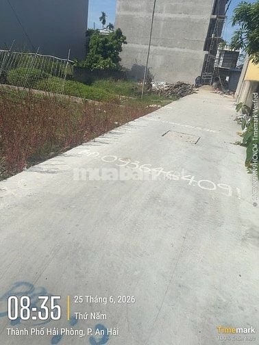 Lô góc 3 mặt ngõ tại Kiến Phong An Dương Hải Phòng