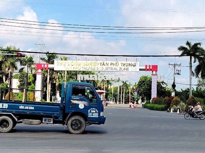 Giảm giá sâu bán lô đất 105m² gần KCN Tân Phú Trung. Giá 1 Tỷ 7, SHR