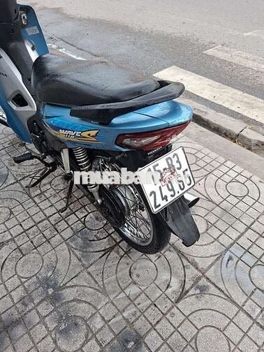 Honda Wave 110 xanh  bac 