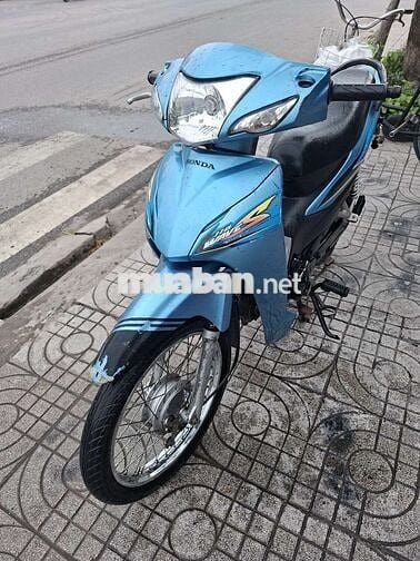 Honda Wave 110 xanh  bac 