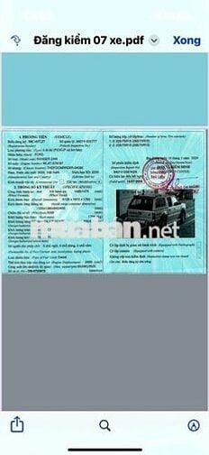 Ford Ranger Diesel 98.676 km Vàng kem