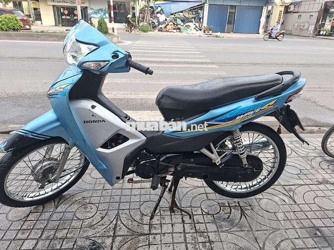 Honda Wave 110 xanh  bac 