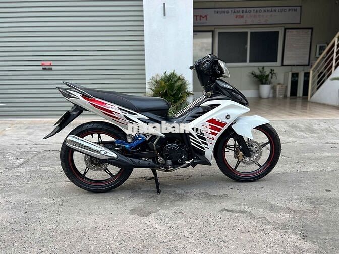 Cần bán Exciter 135, 2014 Trắng, zin, bốc