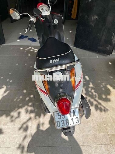 SYM Elite 50 50cc Đỏ Trắng