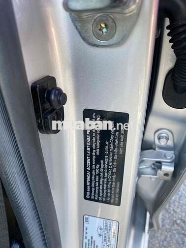 Hyundai Accent 2021 1.4MT 6 cấp, BS trắng TP