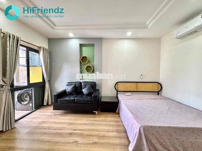 Khai trương căn hộ mới xây 1PN Tách bếp Thang máy