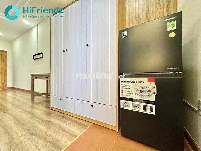Khai trương căn hộ mới xây 1PN Tách bếp Thang máy