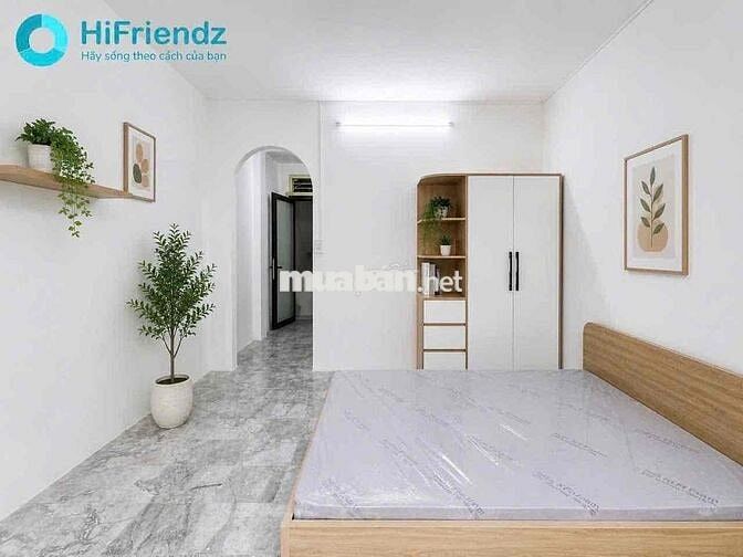 Mới 100% căn hộ tách bếp 35m2 ngay Phó Đức Chính gần Chợ Bà Chiểu,Q1,3