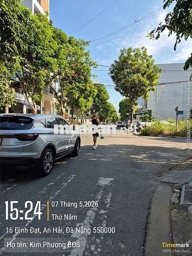 Chỉ 200m ra biển Mỹ Khê-Đất mặt tiền đường Đinh Đạt-ngang 5m,DT 91m
