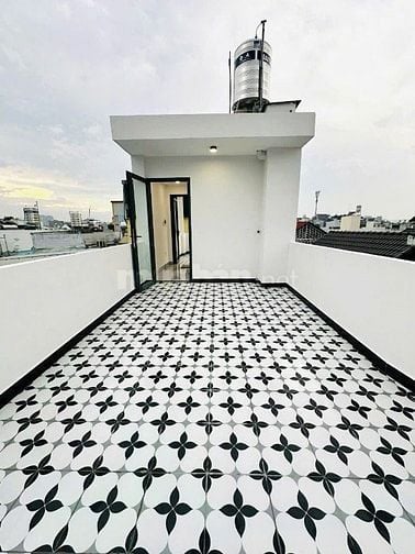 Nhà mới xây 4 tầng, hẻm thông, k lộ giới, Âu Dương Lân P3 Q8
