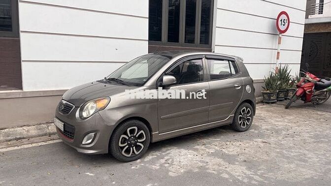 Chính chủ bán Kia Morning 2010 Xám Tự động 10 vạn