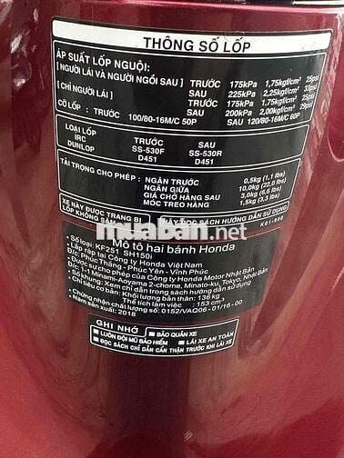 Honda SH 150 ABS 2018 Đỏ