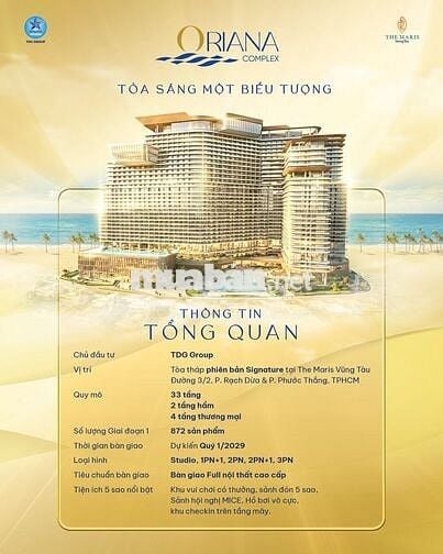 Chỉ từ 68tr/ m2, Bán căn hộ View Biển trực diện, Full nội thất