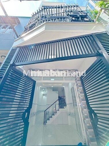 Nhà 4 tầng đúc Hoàng Trọng Mậu P.Tân Hưng Q7- 82m2 4PN - Nhỉnh 4t