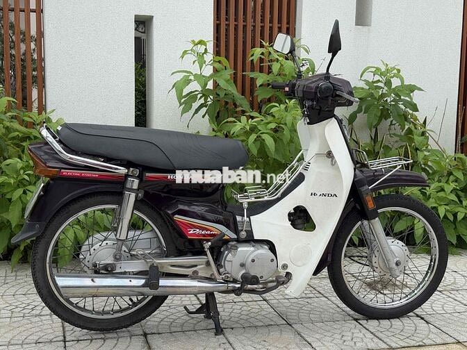 Honda Dream II Thái Lan Nâu Trắng