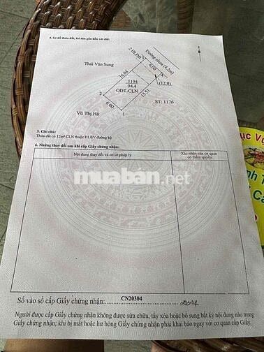 ĐẤT PHÚ HOÀ TDM - mặt tiền nhựa 269 diện tích đẹp xây nhà đẹp