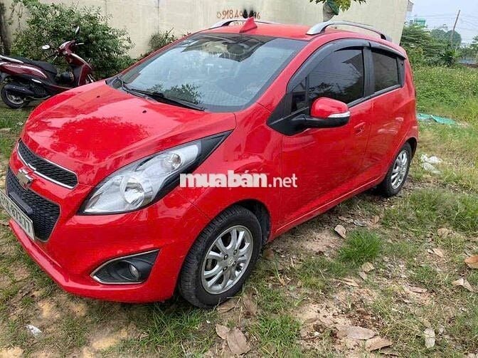 Chevrolet Spark Đỏ Da
