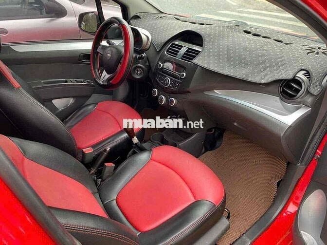 Chevrolet Spark Đỏ Da