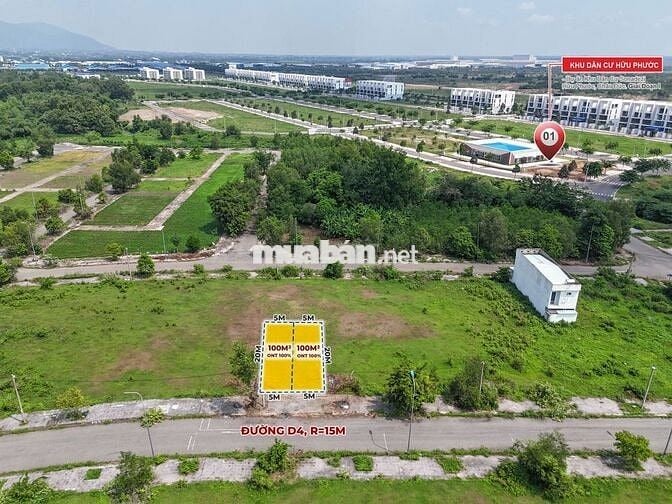 Bán 𝟮 Lô liền kề tái định cư đường 𝗗𝟰 𝗦𝗼𝗻𝗮𝗱𝗲𝘇𝗶 Suối Nghệ, Châu Đức