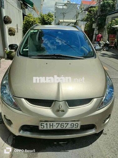 Mitsubishi Grandis 2008 Vàng 7 chỗ