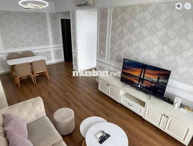 Cho Thuê CHCC Lucky Palace, 14tr / tháng, 82m2, 2PN, 2WC, Full NT.
