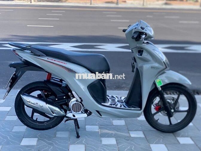 Honda Vision 2024 Xám bs 43, có trả góp