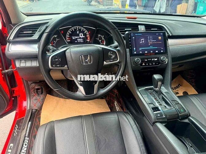 Honda Civic 1.8E 2018 50.000 km Đỏ