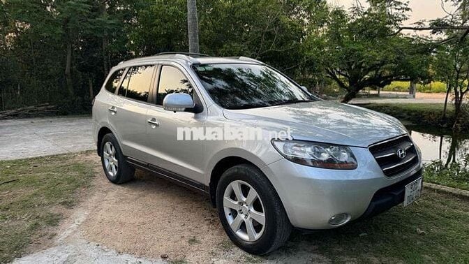 Hyundai Santa Fe 2008 Bạc 18 vạn km