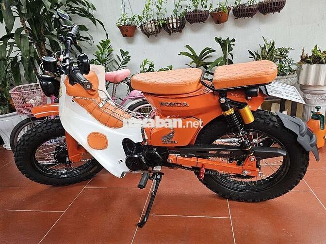 Honda Cup 82 110cc Cam Trắng Dưới 10km