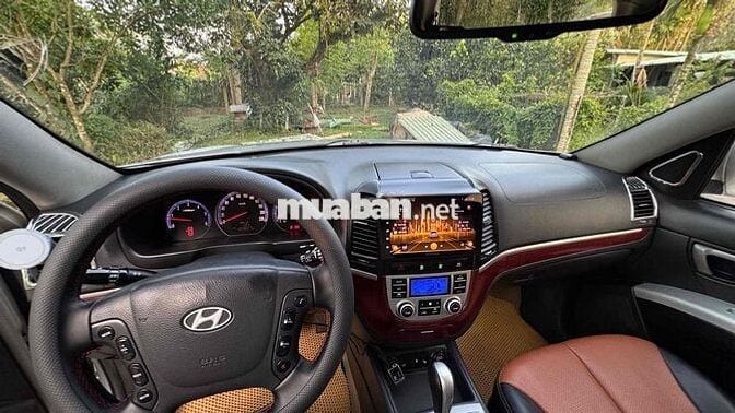 Hyundai Santa Fe 2008 Bạc 18 vạn km