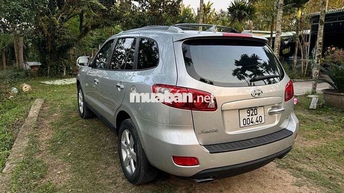 Hyundai Santa Fe 2008 Bạc 18 vạn km