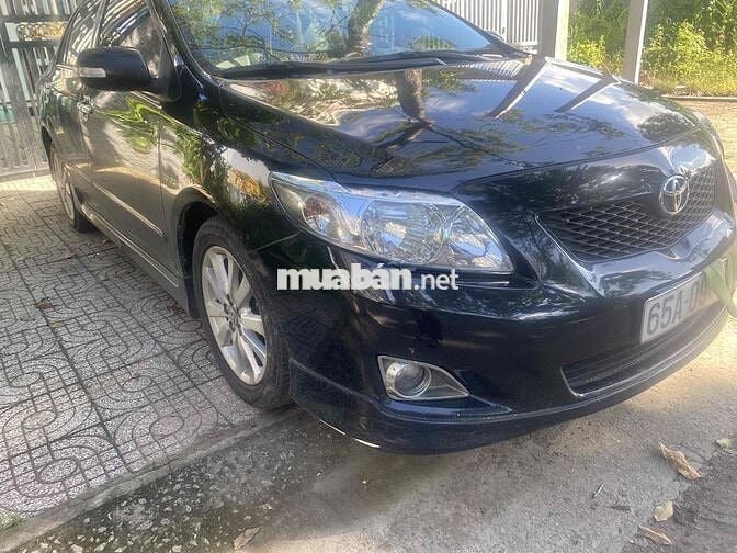 Toyota Corolla Altis 2010 Số tự động Đen