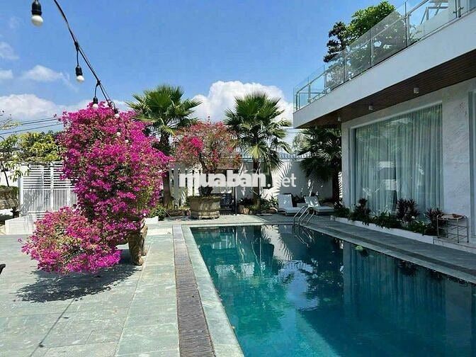 🏡 Cho thuê biệt thự có hồ bơi gần chợ Phước Đồng- ô tô vào tận nơi