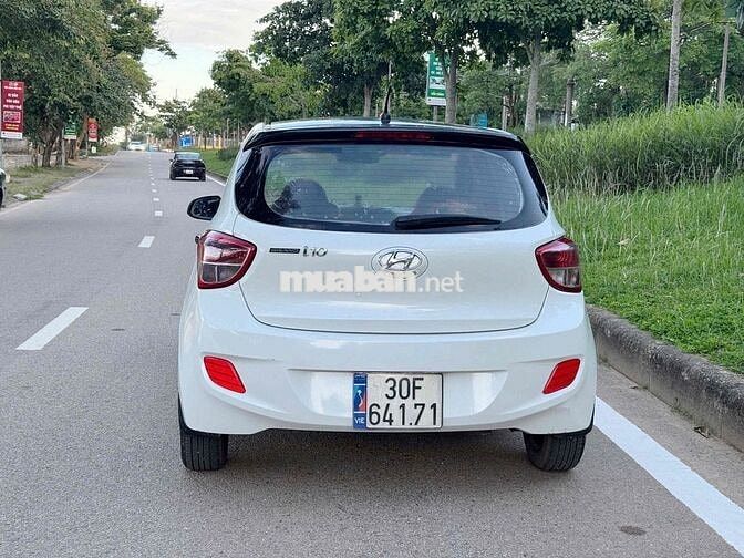 Hyundai i10 2015 Trắng Nhập khẩu full đồ chơi