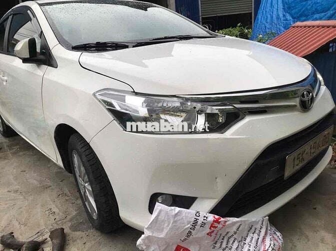 Toyota Vios E 2017 Số sàn Trắng