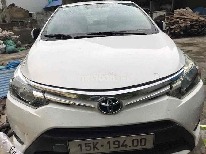 Toyota Vios E 2017 Số sàn Trắng