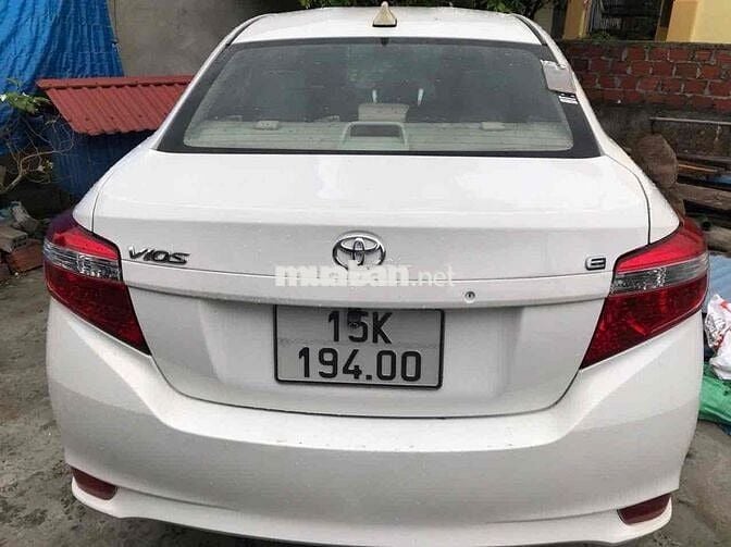 Toyota Vios E 2017 Số sàn Trắng