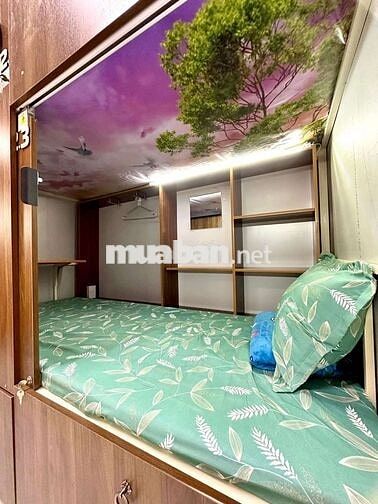 Kí túc xá, ktx, hộp ngủ, sleep box, sleeping pod, hộp ngủ mini.