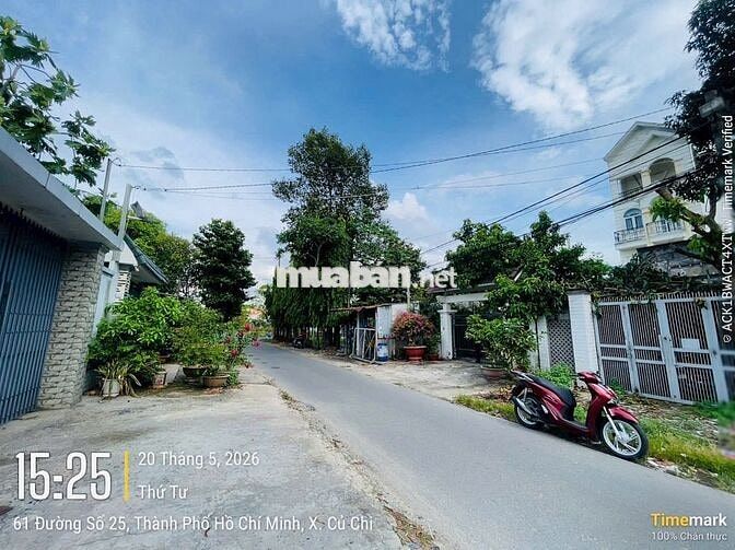 🔥 SIÊU PHẨM CỦ CHI – 1.042m² KHU DÂN CƯ HIỆN HỮU – FULL 100% THỔ CƯ! 🔥