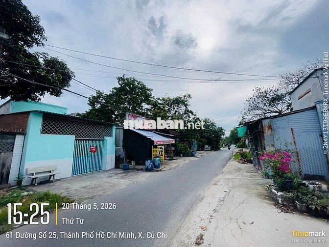 🔥 SIÊU PHẨM CỦ CHI – 1.042m² KHU DÂN CƯ HIỆN HỮU – FULL 100% THỔ CƯ! 🔥