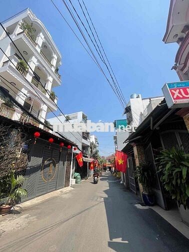 NHÀ HẺM XE HƠI TT GV - ĐƯỜNG LÊ ĐỨC THỌ - GẦN CHUNG CƯ GIA PHÁT .  DT