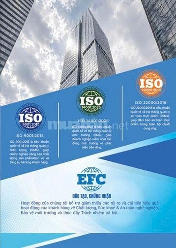 Chuyên tư vấn và cấp chứng nhận ISO quốc tế trên toàn quốc.